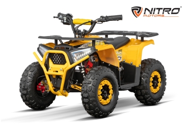 NITRO MOTORS 1000W Eco mini Kinder Quad Nerino BTF Tire XL Sport 6"